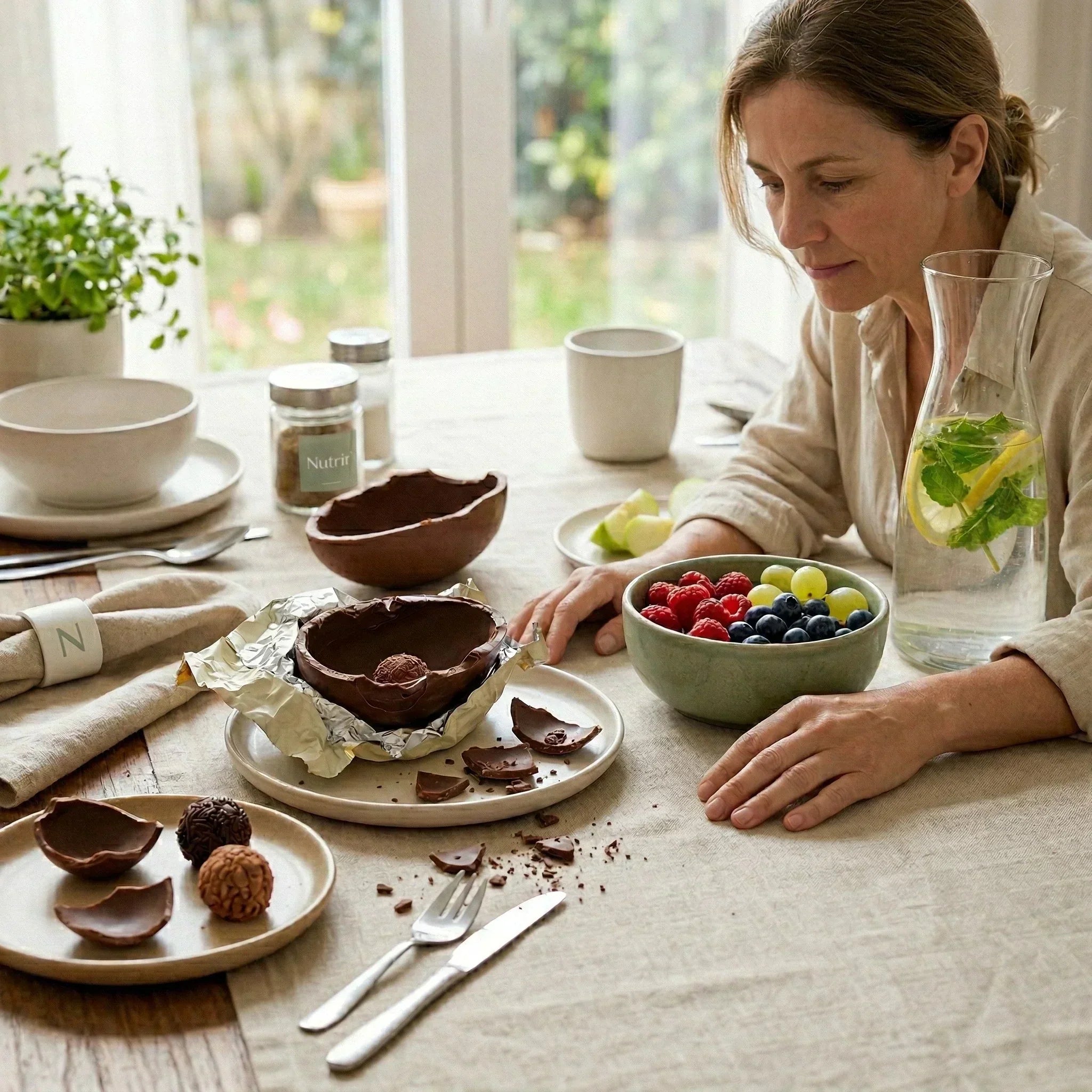 Exagerou no chocolate? Entenda o que acontece no seu corpo e como voltar ao equilíbrio sem radicalismo