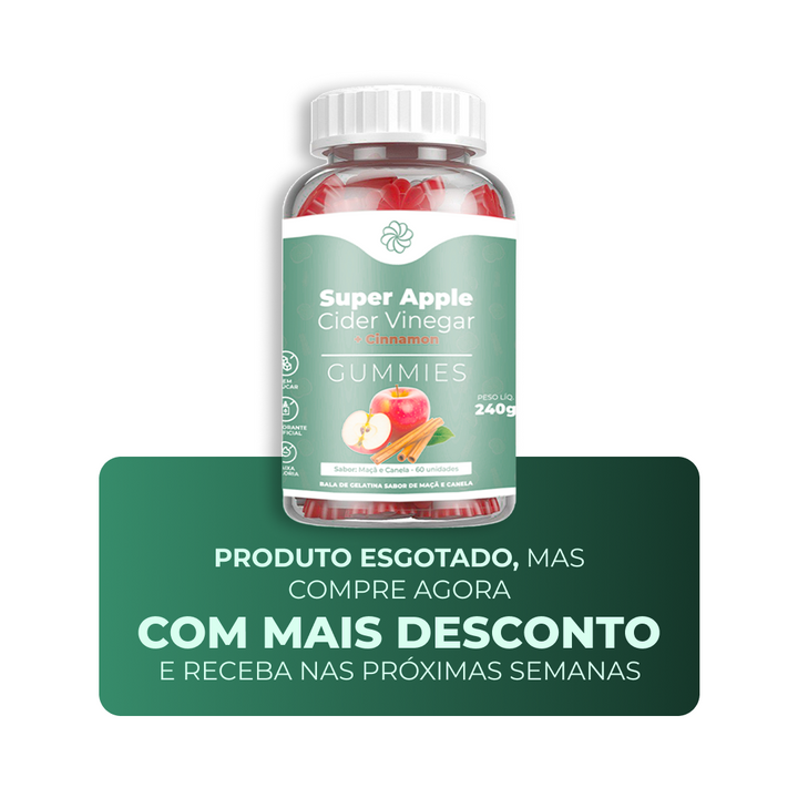 Vinagre de Maçã com Canela: Controla Glicemia, Reduz Vontade de Doce e Ajuda a Digestão