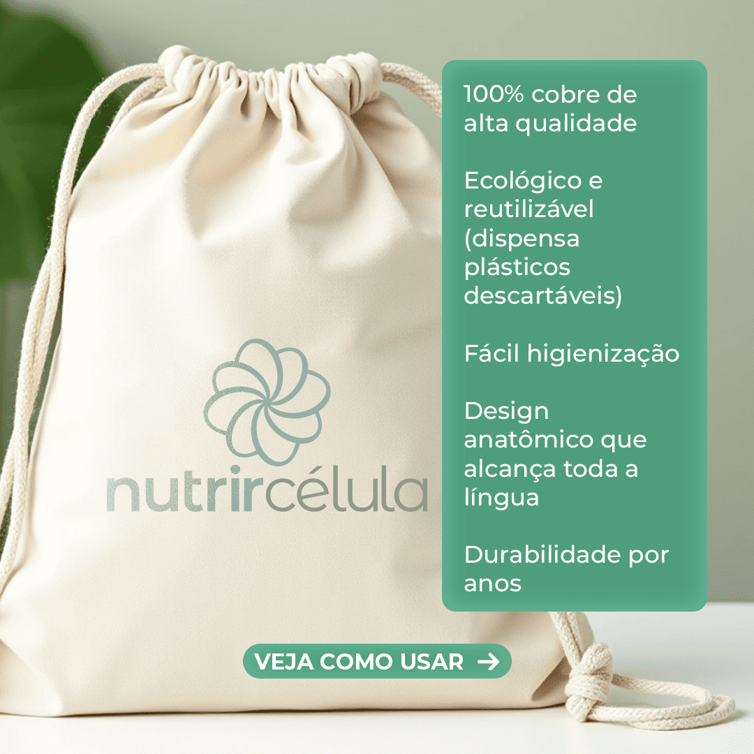 Raspador de Língua 100% Cobre