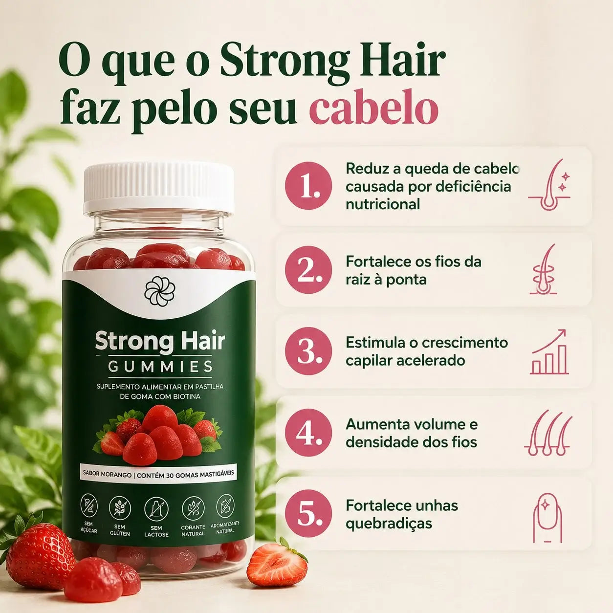 Combo Pele e Cabelo