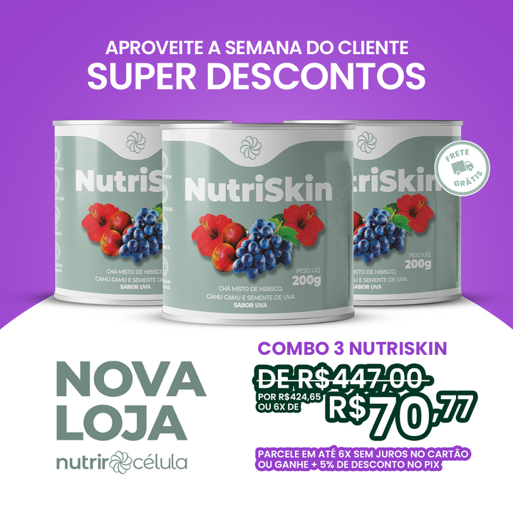 3 NutriSkin: Saúde Natural para Pele, Celulite e Varizes