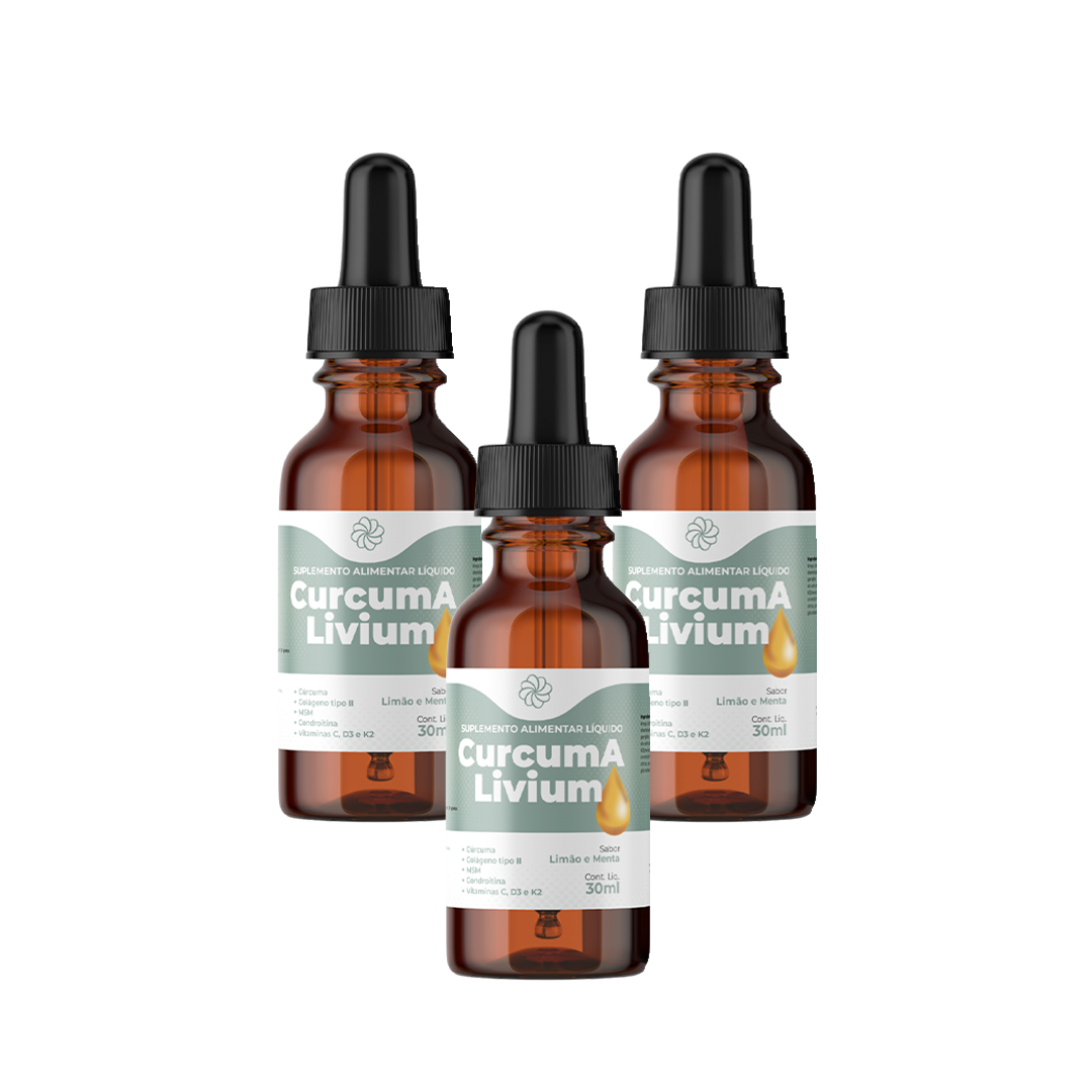 Compre 3 Leve 4 CurcumAlivium: Alivia as Dores e Inflamações