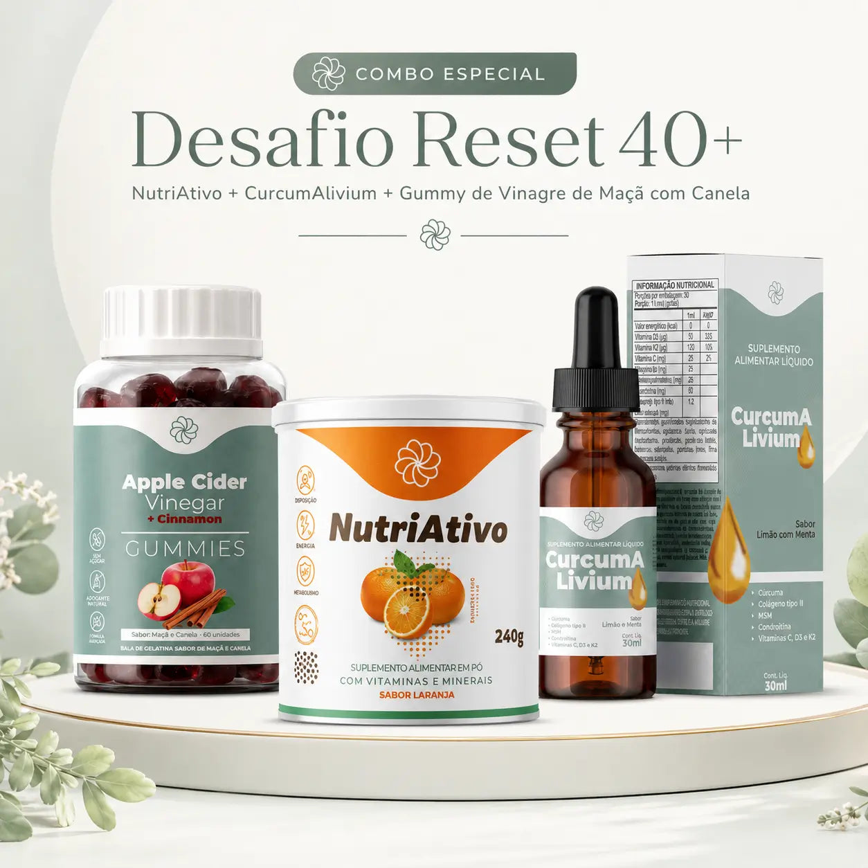 COMBO ESPECIAL: Desafio Reset 40+
