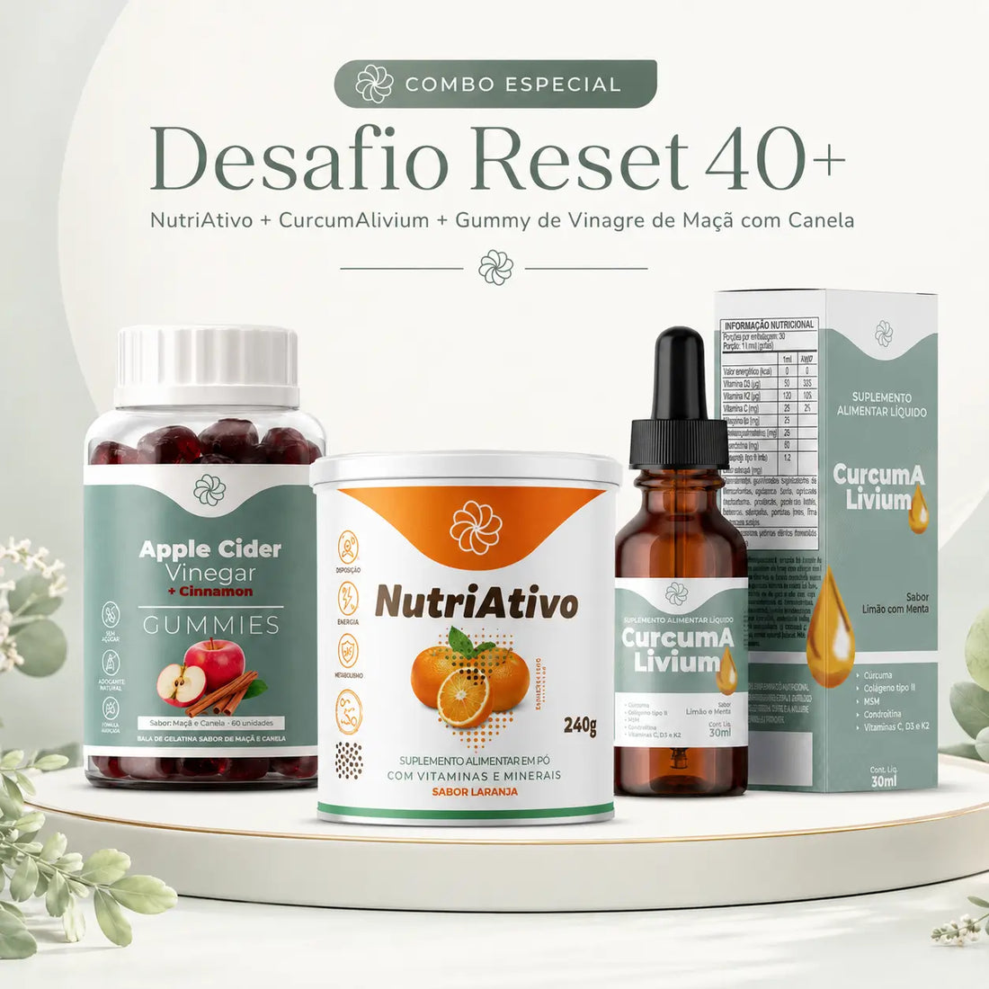 COMBO ESPECIAL: Desafio Reset 40+
