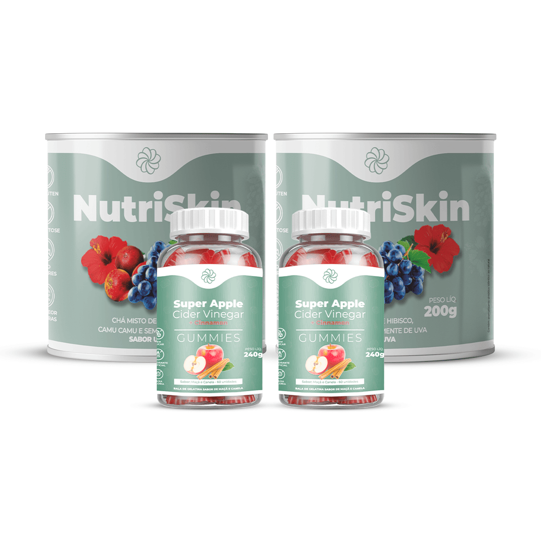 2 Combo Beleza e Emagrecimento: Beleza de dentro para fora e resultado no espelho.