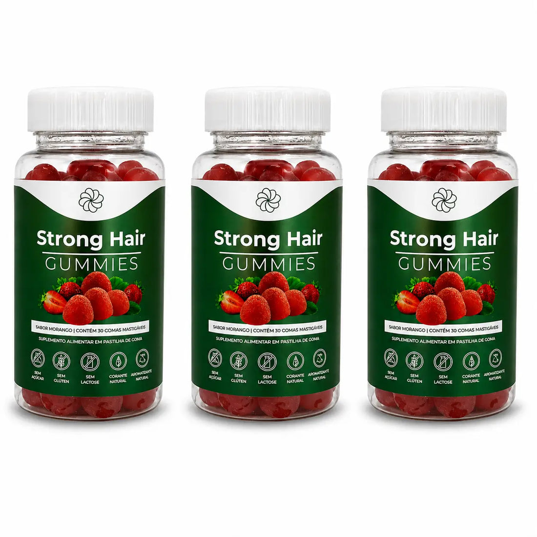 3 Strong Hair: Fortalece e Renova os cabelos da raiz às pontas