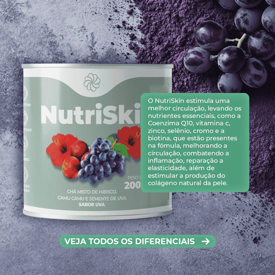 3 NutriSkin: Saúde Natural para Pele, Celulite e Varizes
