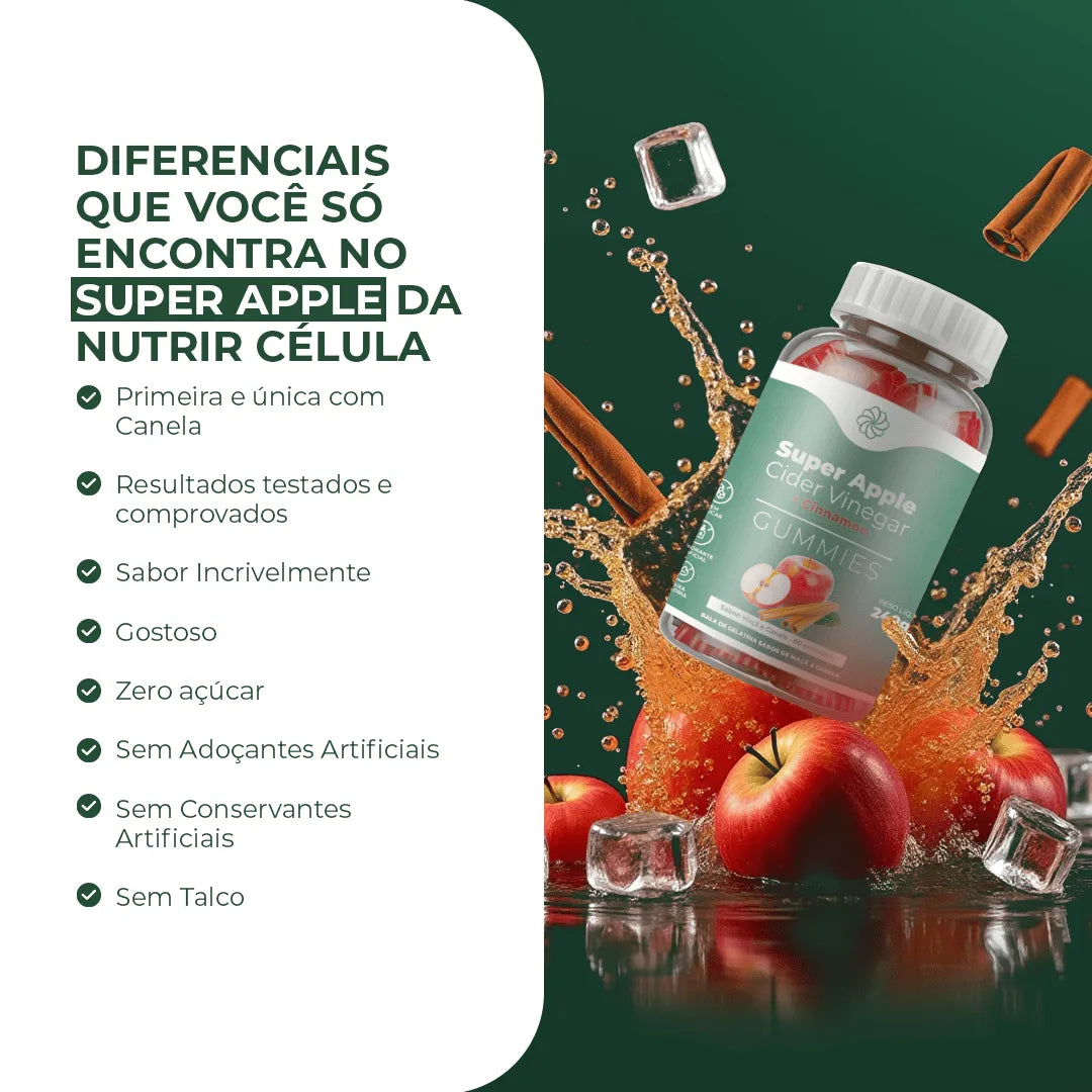 3 Super Apple Vinegar + Cinammon